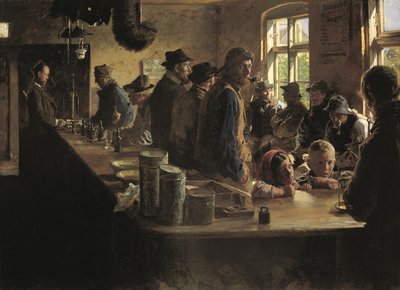 En la taberna cuando no hay pesca de Peder Severin Krøyer